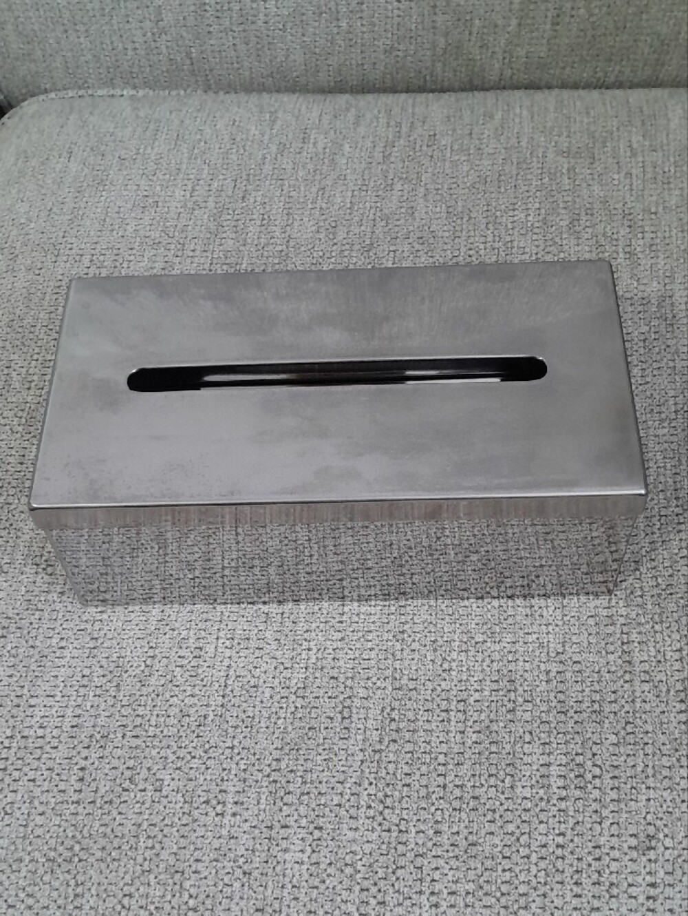 IKEA Silver Metal Tissue Dispenser - Picture 2 of 5
